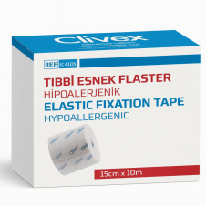 CLIVEX TIBBİ ESNEK FLASTER 15CMX10M HİPOALERJENİK FİX FLASTER CLİVEX IC4115