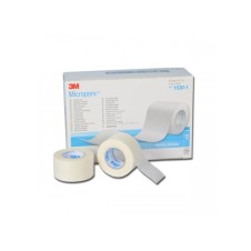 3M 1530-1 MİCROPORE HİPOALLERJENİK FLASTER 2,5CMX9,1M