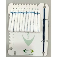 CERRAHİ BEYİN PEDİ 10*40 STANDART RODYOPAKLI