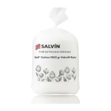 SALVİN COTTON HİDROFİL PAMUK 1000 GR   (200gr*5paket)