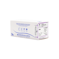 GLIKOLAK PLUS GLP3786 EMİLEBİLİR PGLA SÜTUR 2/0 26 MM 1/2 YUVARLAK 75CM TEK İĞNE SENTETİK MULTİFLAMAN ÖRGÜLÜ VİOLET